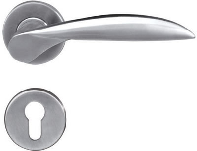 Solid Stainless Steel Lever Handle